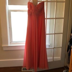 Light Pink Bari jay formal/bridesmaid dress